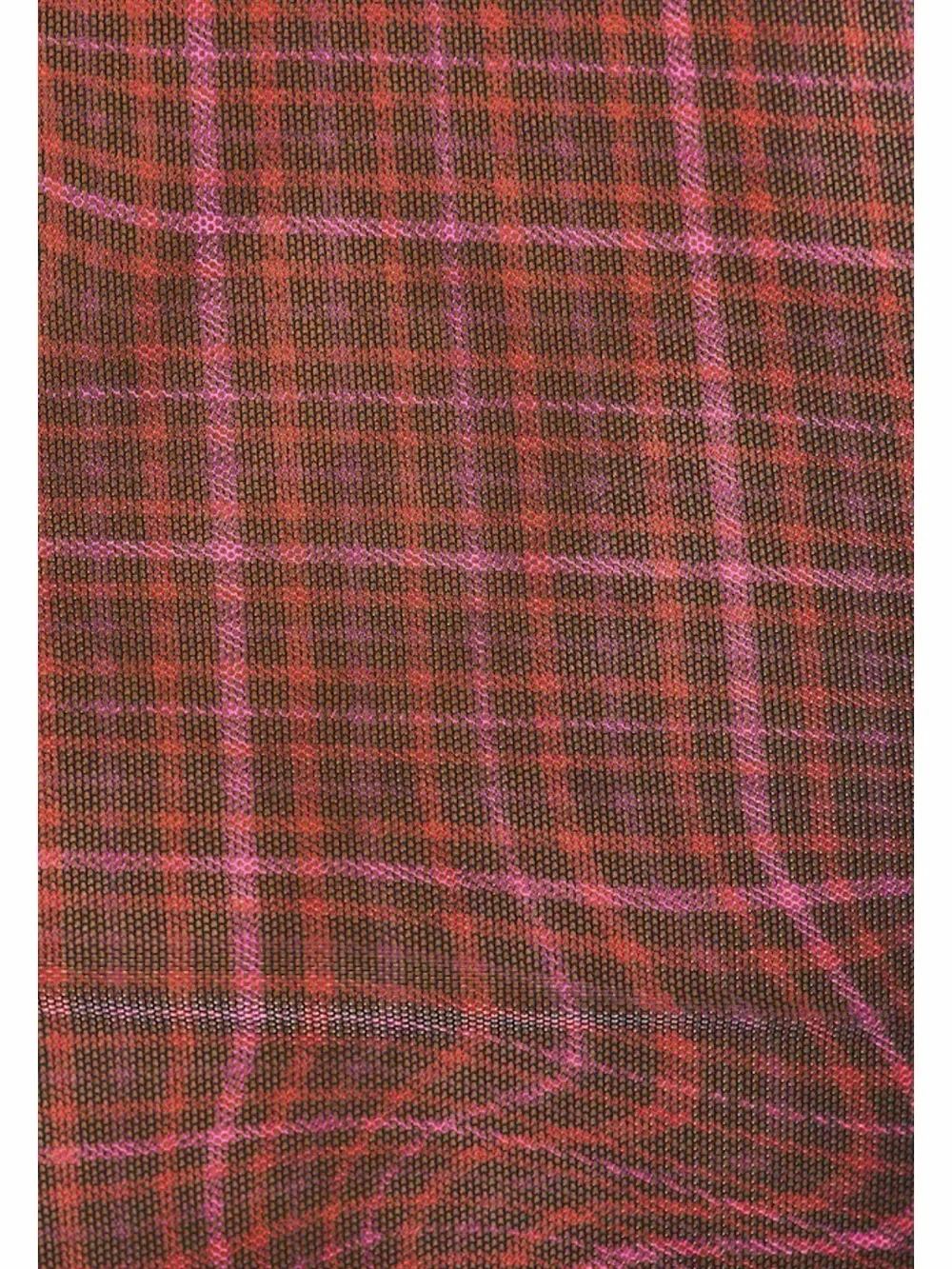 AFRM Kylie Dress in Twisted Plaid - Picture 4 of 5